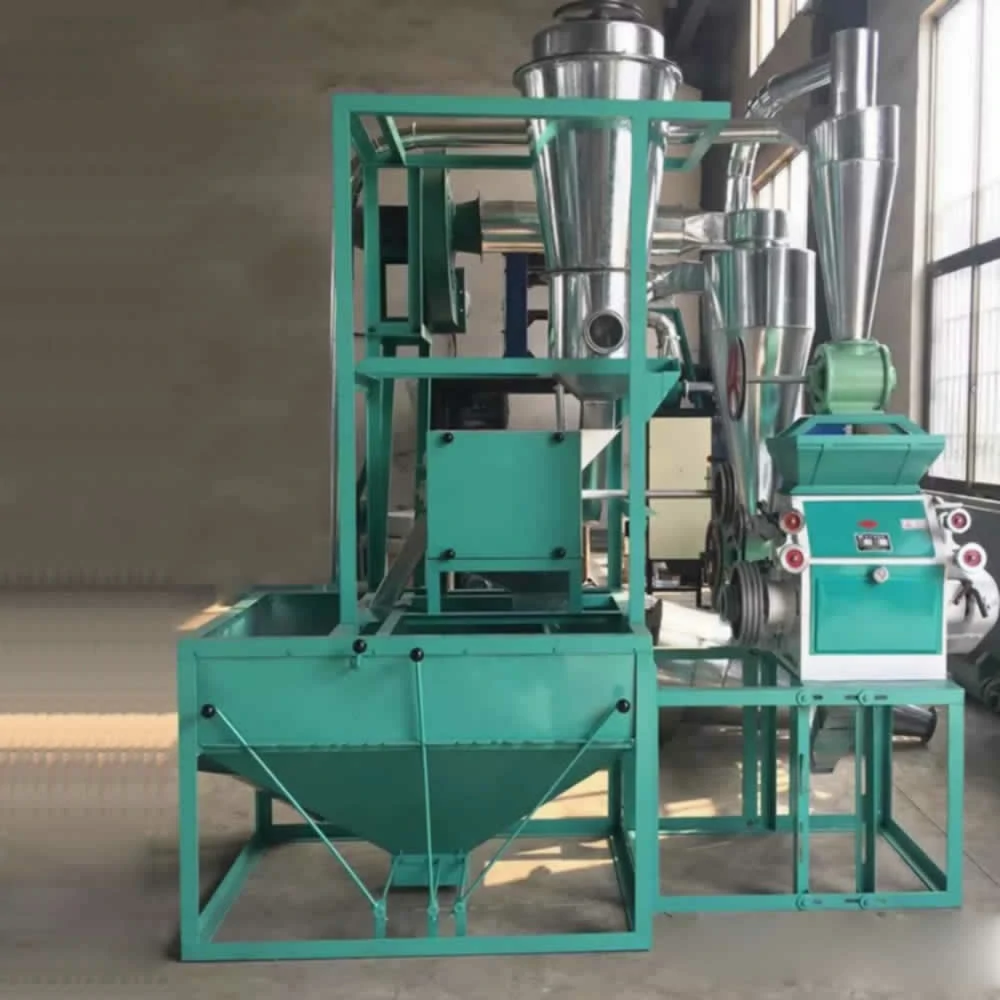 5 tpd flour roller wheat crusher processing plant